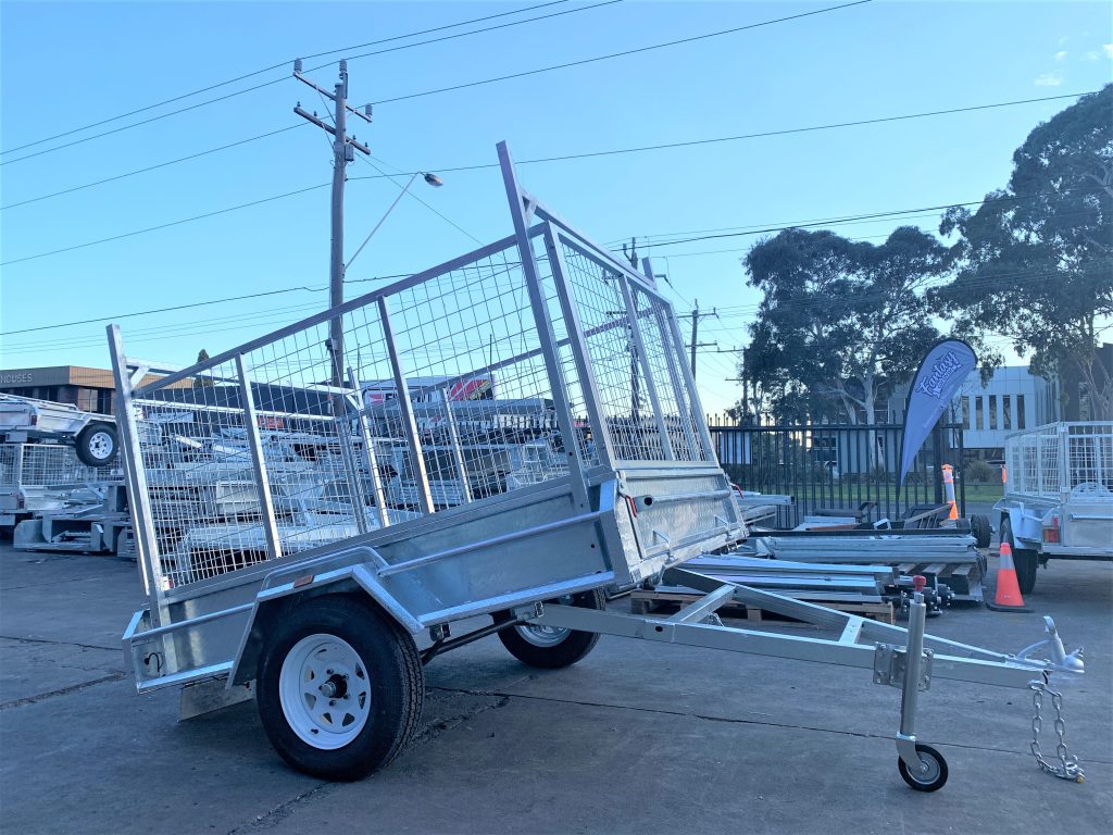 8x5 cage trailer