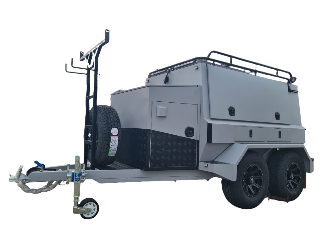 8x5 carpenter's tool trailer grey