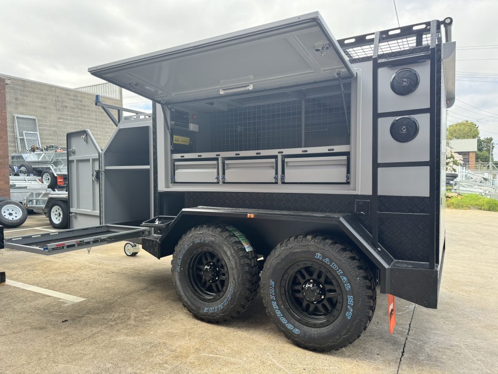 8x5 carpenter’s trailer – grey