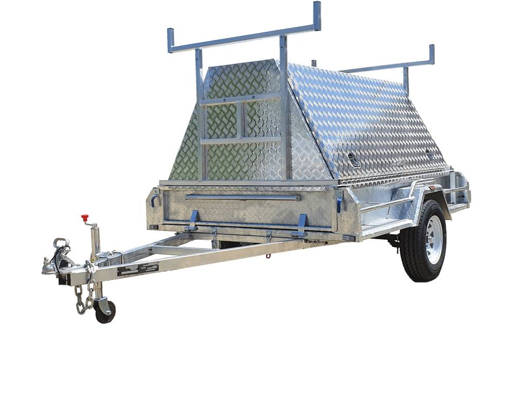8x5 single axle tradesman trailer 111