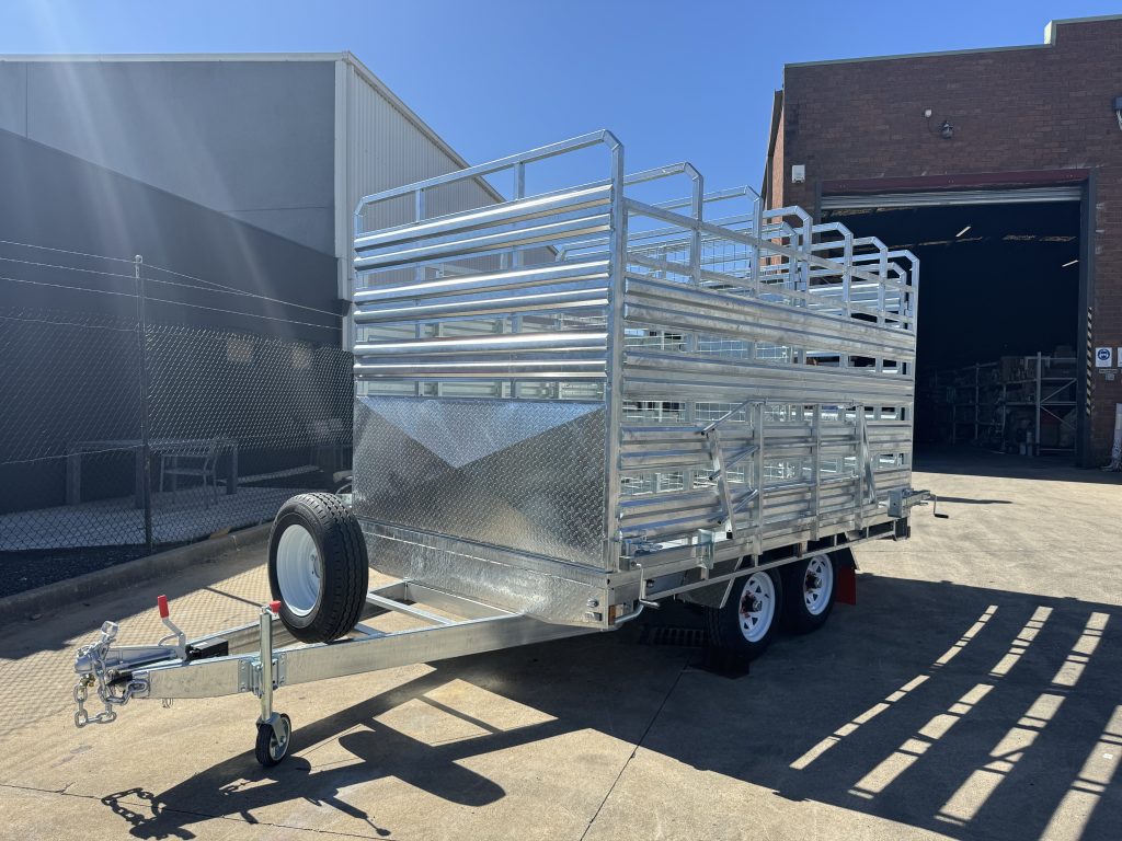 12×7 Cattle Crate Trailer