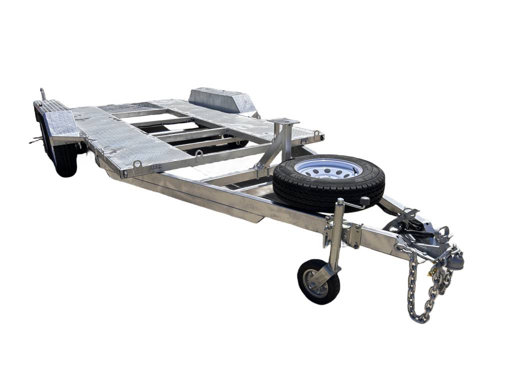 16x6.6 beaver tail car trailer